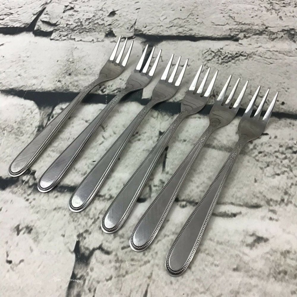 Rogers Stainless Steel Cocktail Forks Seafood Fork